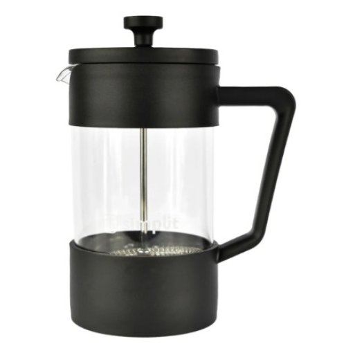 Cafetera Prensa Francesa Negra 600 Ml Simplit Color Negro