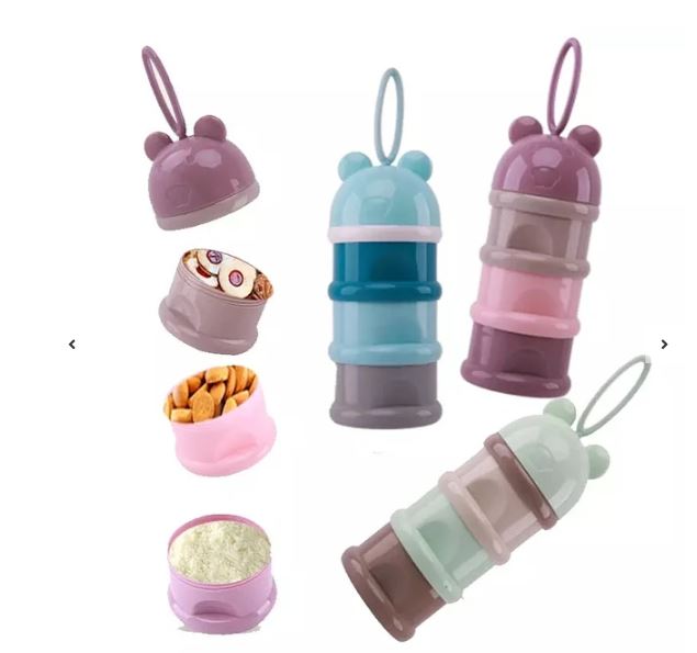 Dosificador para guardar leche en polvo