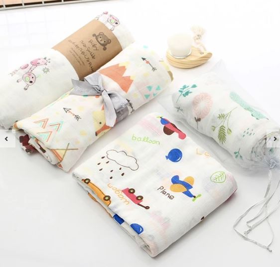 Manta muselina para bebé