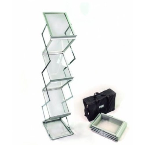 PORTA CATALOGO DINAMIC CON MALETA DE ALUMINIO (6 BANDEJAS)