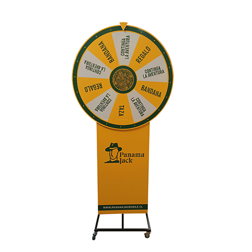 Ruleta estructura de fierro