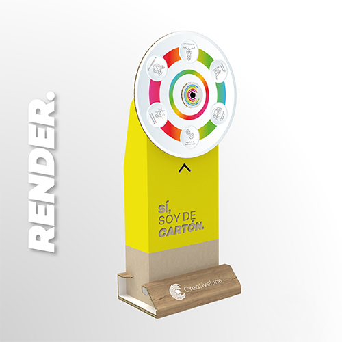 Ruleta CV1 ECO – Cartón