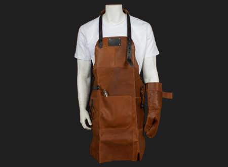 Set Asador de Gamuza de Búfalo