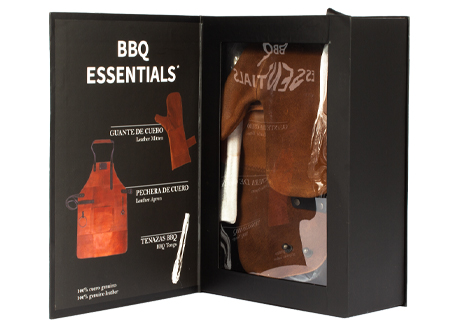 Set Asador de Gamuza de Búfalo