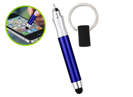 Bolígrafo Touch-Screen Keyring