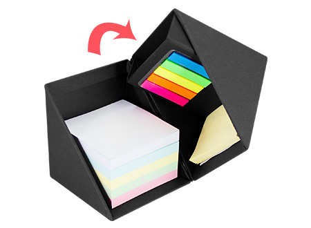 Memo Set Cubo Ecológico con Porta-Lápices