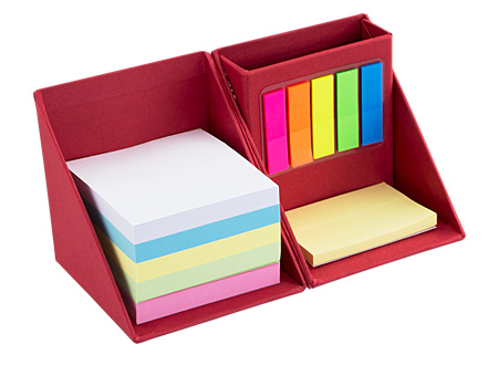Memo Set Cubo Ecológico con Porta-Lápices