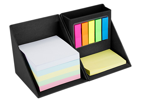 Memo Set Cubo Ecológico con Porta-Lápices
