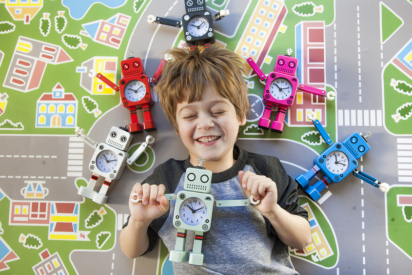 RELOJ DESPERTADOR ROBOCLOCK
