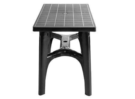Mesa Plástica Rectangular