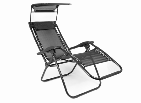 Reposera plegable con Toldo