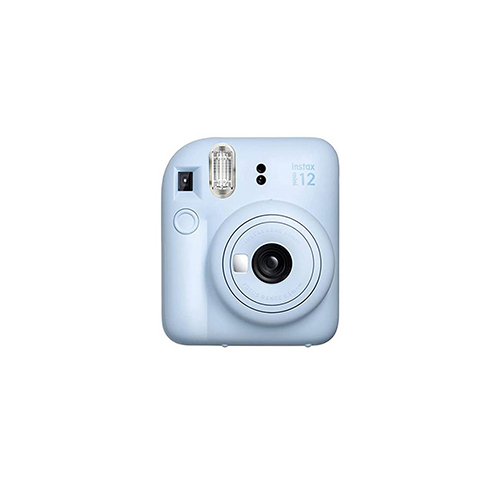  kit cámara instantánea instax mini 12 – pastel blue + 10 películas