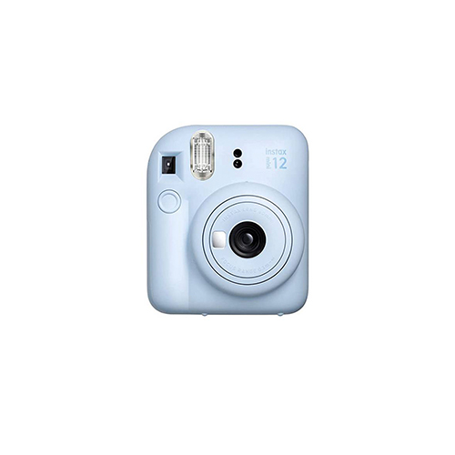 kit cámara instantánea instax mini 12 – pastel blue + 10 películas