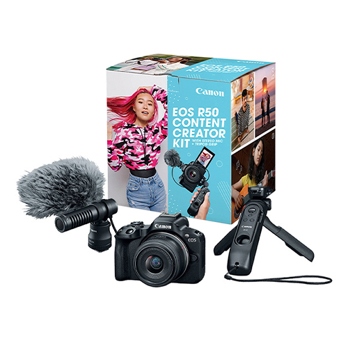 Cámara EOS R50 Content Creator Kit