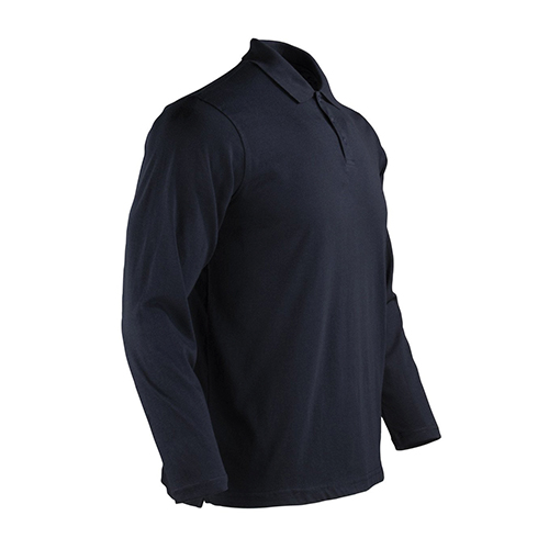 Polera Polo DryFresh Smooth® 60% Algodón Manga Larga Hombre
