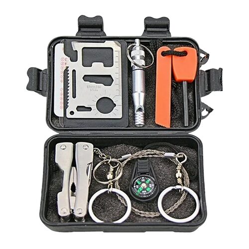 Kit de supervivencia impermeable 6 en 1