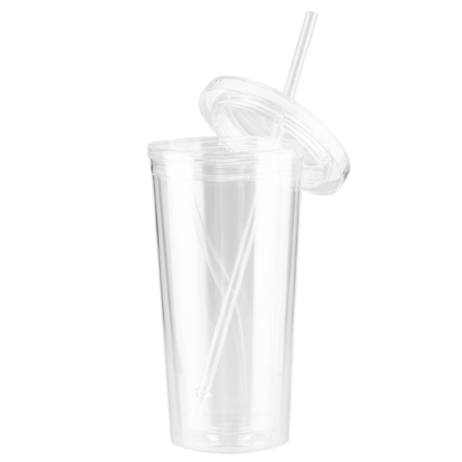 Vaso plástico doble pared aislante 600cc Vaso plástico doble pared aislante 600cc