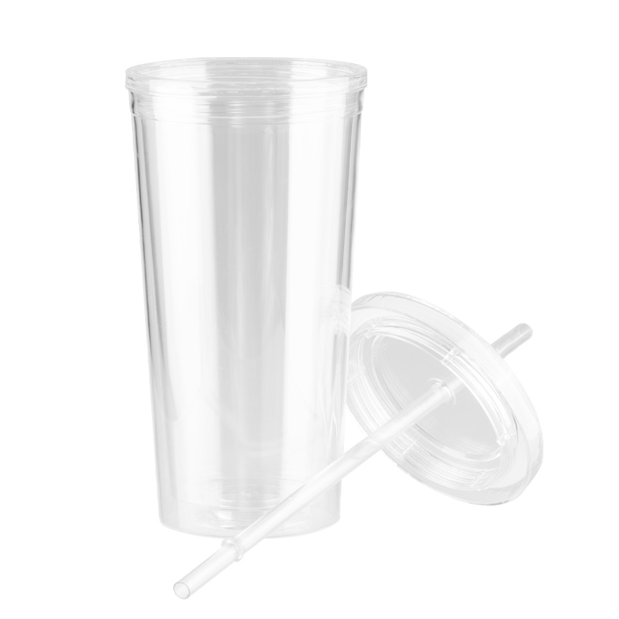 Vaso plástico doble pared aislante 600cc Vaso plástico doble pared aislante 600cc