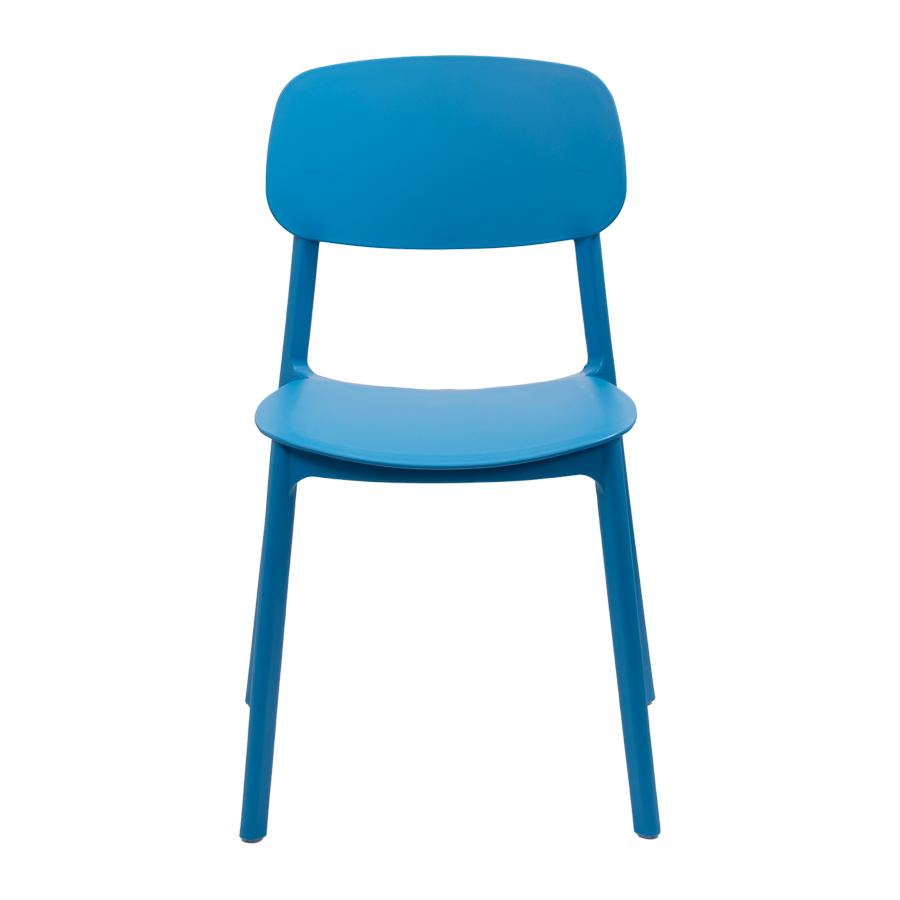 Silla apilable de plástico rígido  Silla apilable de plástico rígido