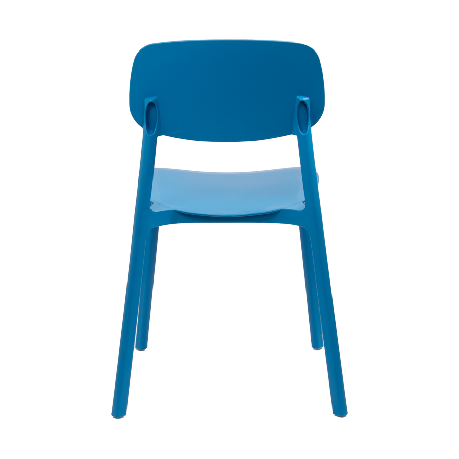 Silla apilable de plástico rígido  Silla apilable de plástico rígido