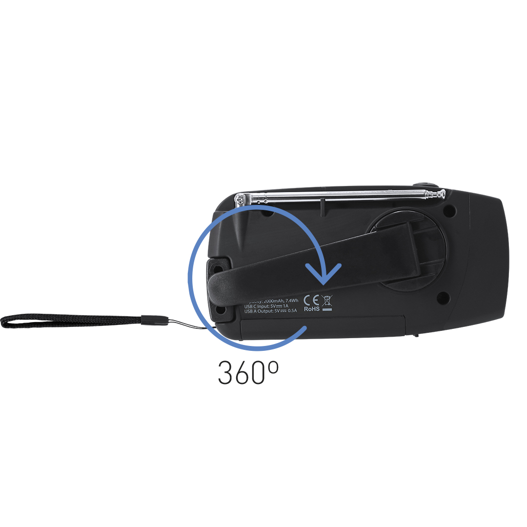 Radio Emergencia Multifunción Cartney Radio Emergencia Multifunción Cartney