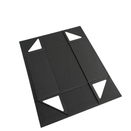 Caja Plegable Lujo C/ Cierre Magnético-Negra-30-40-10